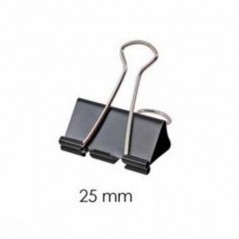 Molas para Papeis 25mm Cx 12un (2984) / Escritorio e Papelar