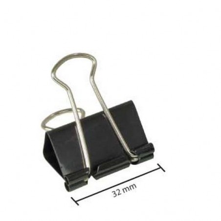 Molas para Papeis 32mm Cx 12un / Escritorio e Papelaria / Ag