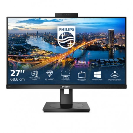 PHILIPS MONITOR IPS 27" QHD DVI HDMI DP USB WEBCAM HAS COLUN