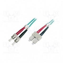 DIGITUS CHICOTE FIBRA MULTIMODE 50/125 ST/SC OM3 - 1MT