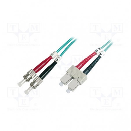 DIGITUS CHICOTE FIBRA MULTIMODE 50/125 ST/SC OM3 - 1MT