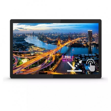 PHILIPS MONITOR IPS 22" TOUCH FHD VGA DVI HDMI DP USB IP65 O