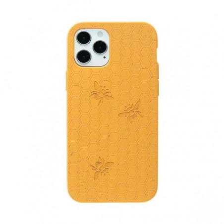 PELA ECO CASE - IPHONE 12 5.4, BEE EDITON, YELLOW