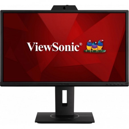 VIEWSONIC MONITOR IPS 24" FHD VGA HDMI DP USB WEBCAM COLUNAS