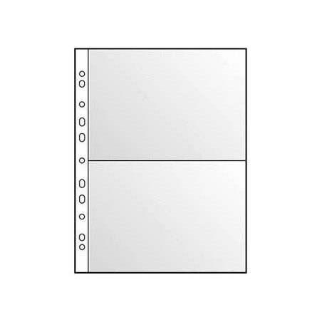 Bolsa A4 para Postais 2 Divisoes (Roma308) Pack 100 / Arquiv