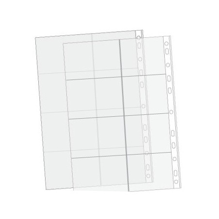 Bolsa para Postais 8 Divisoes (Roma307) Pack 100 / Arquivo e