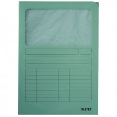 Pastas Protocolo(3950-00-50)com Janela Verde Cx 100un / Arqu