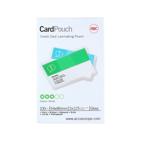 Bolsas de Plastificar 054x86mm A8 125mic 100un