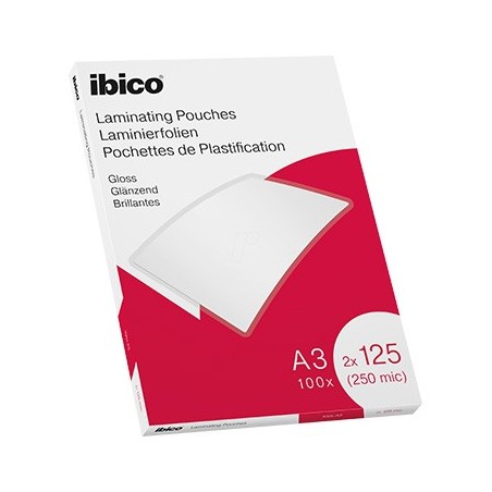 Bolsa Plastificacao Termica 303x426mm A3 125mic Cx100un