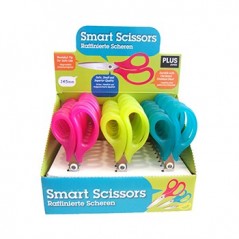 Expositor Tesouras 14,5cm Plus cores sortidas (24 uni)