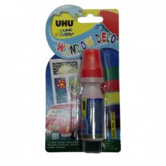 Tinta Young Creativ para Vidro em Vermelho 25ml / Escolar /