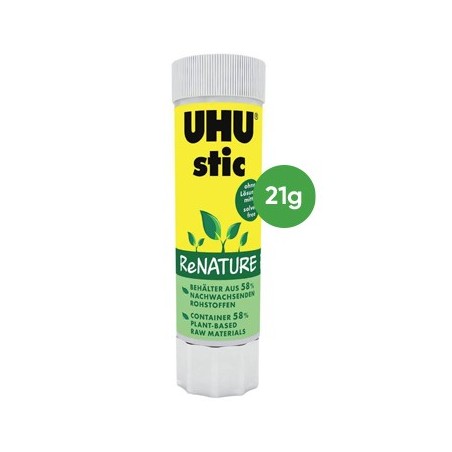 2un Cola Stick 21g UHU ReNATURE 1un