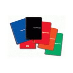 Caderno Quad. A5 Tauro Extra Capa Cartao Sort. Pack10 (2785)