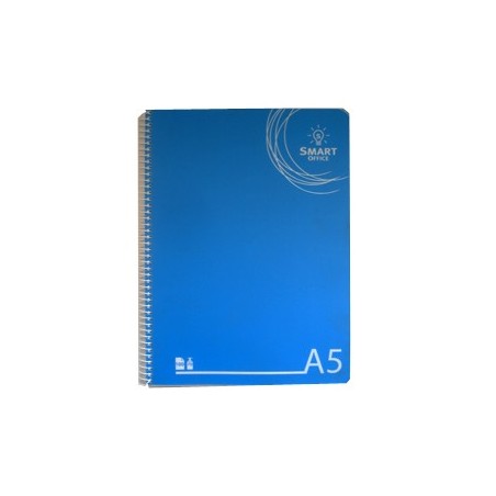 10un Caderno Espiral Smart Office Capa Plastico A5 Quadricul