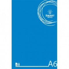 10un Bloco Notas Smart Office A6 Quadriculado, 60gr, 100 Fol