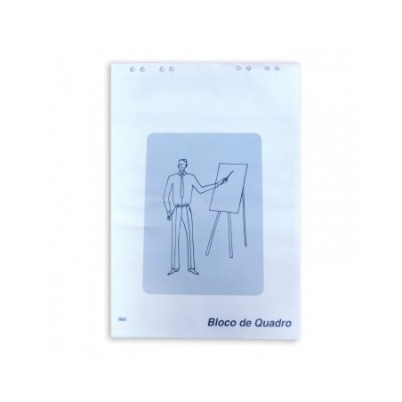 5un Bloco Papel Conferencia 65x90cm 50Folhas 70gr / Escritor