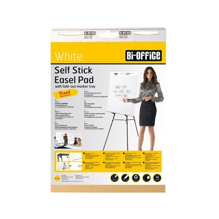 2un Bloco Papel Conferencia (Adesivo) 77,5x63,5cm 30Folhas (