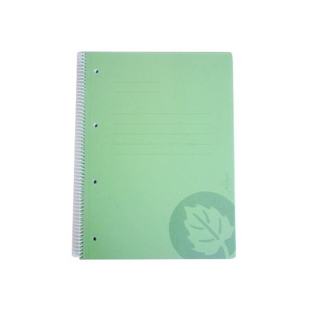 Caderno Espiral Capa PP A4 Quadriculado 120fls Cores Sortida