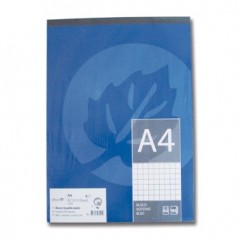 Bloco Notas  A4 Quadriculado 100 Folhas / Papeis e Transform