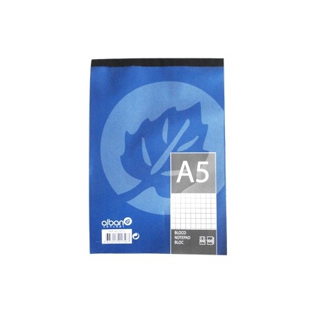 Bloco Notas A5 Quadriculado 100 Folhas / Papeis e Transforma