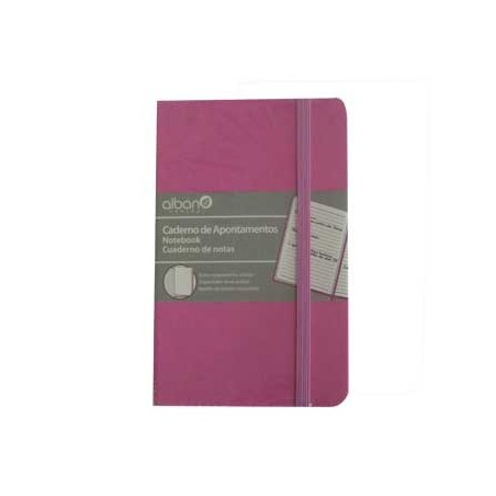 Bloco Notas Pautado 142x96mm 80gr 96 Folhas Rosa 1uni / Pape