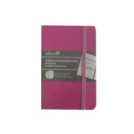 Bloco Notas Liso 142x96mm 80gr 96 Folhas Rosa 1uni / Papeis