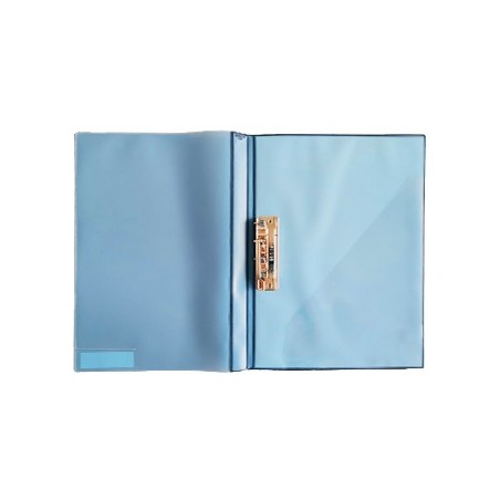 Classificador Plastico A4 mola triplex Roma 147 Azul 1un / A