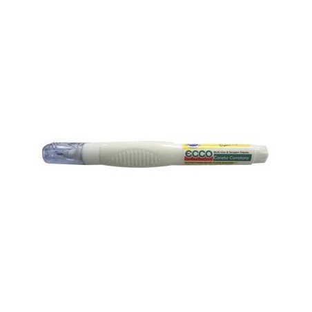 Corrector Caneta Ecco Ponta Metal Roller 7ml-1un / Escrita e