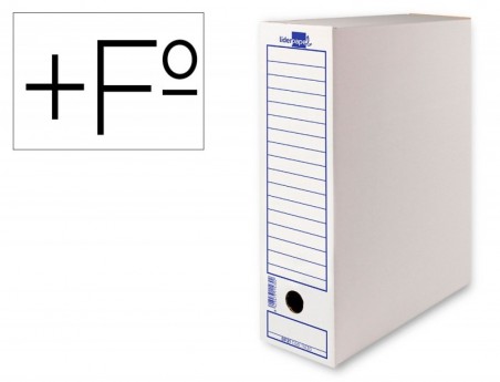 CAIXA PARA ARQUIVO DEFINITIVO LIDERPAPEL CARTAO 340 GR FOLIO