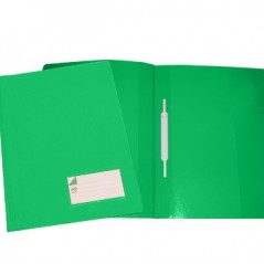 Classificador Plast.Capa Opaca Roma263.02 Verde-Pack 10 / Ar