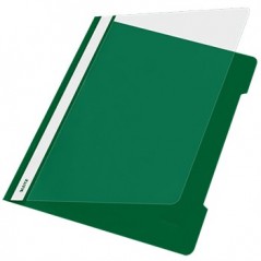 Classificador Plastico Capa Transp. Leitz 4191 Verde 25 un.