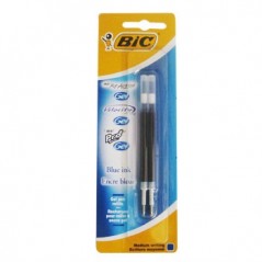 Recarga Esfer.BIC GEL Azul (ReAction/Velocity Stic/Pro+) 2un