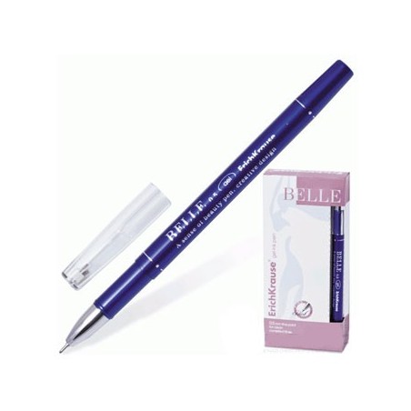 Esferografica Gel EK Belle 0,5mm Azul - 1unid / Escrita e De