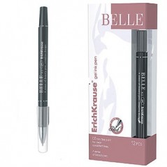 Esferografica Gel EK Belle 0,5mm Preto - 1unid / Escrita e D