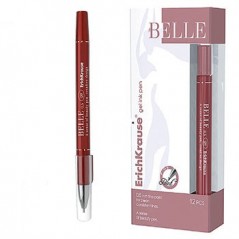 Esferografica Gel EK Belle 0,5mm Vermelho - 1unid / Escrita