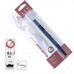 Esferografica Gel EK Belle 0,5mm Azul-Bister 1un / Escrita e