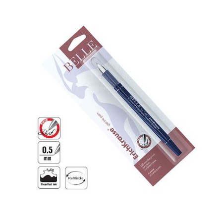 Esferografica Gel EK Belle 0,5mm Azul-Bister 1un / Escrita e