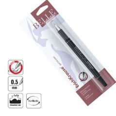 Esferografica Gel EK Belle 0,5mm Preto-Bister 1un / Escrita