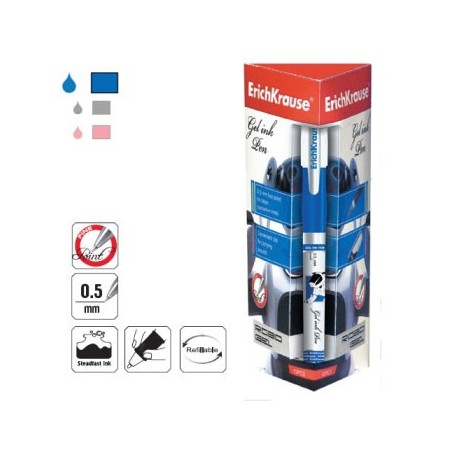 Esferografica EK Robogel 0,5 (PAck12) Azul / Escrita e Desen