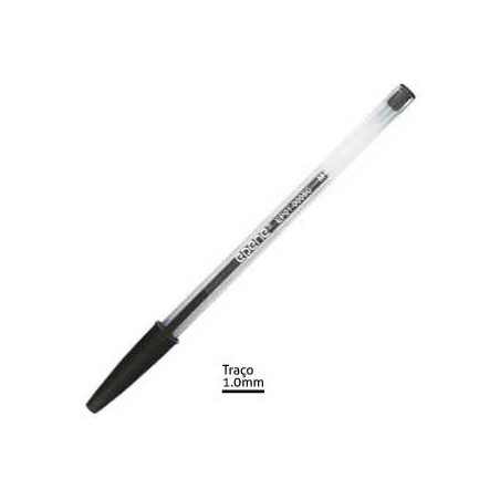 50un Esferografica Ball Point 1,0 Epene EP01-0108 Preto-1un