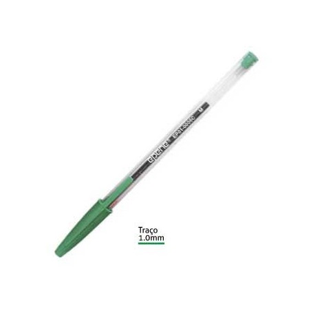 50un Esferografica Ball Point 1,0 Epene EP01-0108 Verde-1un
