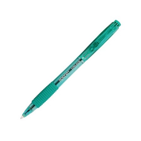 50un Esferografica Ball Point 1,0 Epene (Retractil) Verde-1u