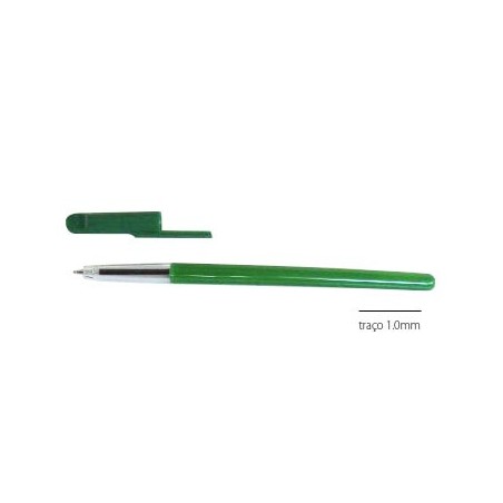 Esferografica Ball Point 1mm Opaca Verde Cx 50 Uni. / Escrit