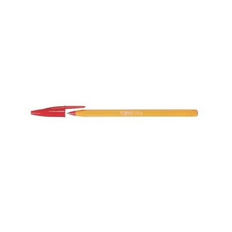 Esferografica Ball Point Fine BIC Orange Vermelho Cx 20un