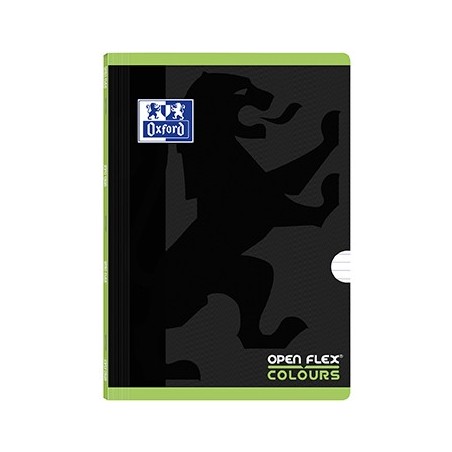 2un Caderno Agrafado A4 Pautado Colours Openflex Verde 1un