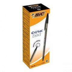 Esferografica BIC Cristal Exact Preto Cx 20un
