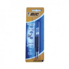 Recarga Esfer. BIC GEL Preto (ReAction/VelocityStic/Pro+)2un