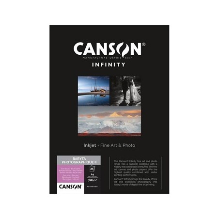 Papel Canson Infinity Baryta Photograph A4 310gr 10Fls / Art