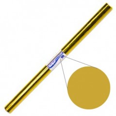 Papel Kraft Rolo 1x3mts Cor Ouro 70Gr