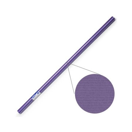Papel Kraft Rolo 1x3mts Cor Violeta 70Gr / Escolar / Trabalh